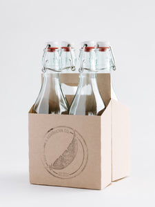 Kombucha Starter Kit Bundle w/ 4 Flip Top Bottles
